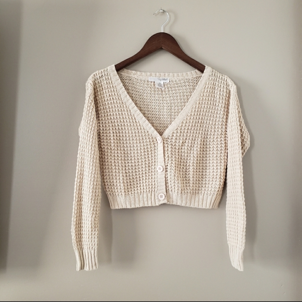 Knit Creme Sweater